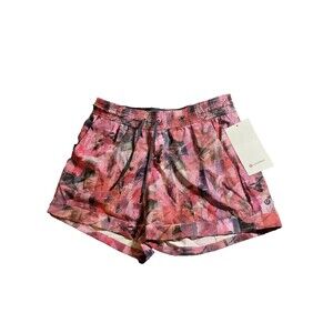 Lululemon Spring Break Away Short # LW7ANGS UNZU Women Athletic Shorts size 8